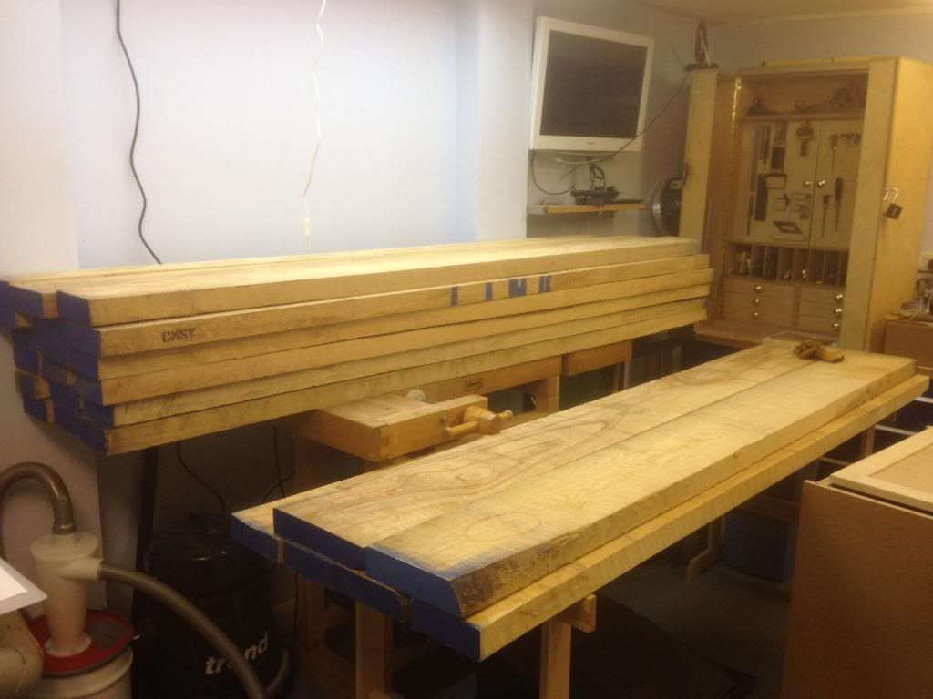 Lumber Question Using Cupped Boards UK